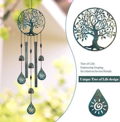 Wind Chimes for outside Tree of Life Wind Chimes