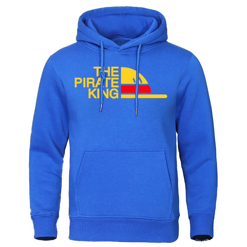 THE PIRATE KING Hoodies for Man 2019 Autumn Winter Fleece Sweatshirts Japanese Anime Men'S Hoodie Streetwear Brand Pullover