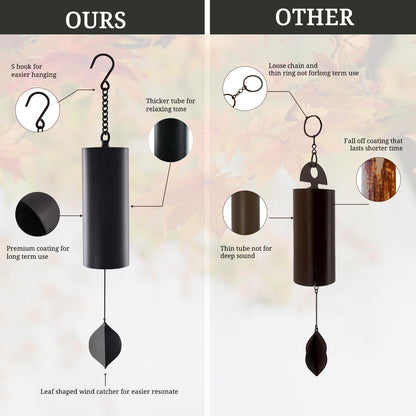 Wind Chimes for outside Deep Tone, Deep Resonance Serenity Bell