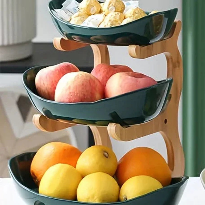 Ceramic Candy Dish Living Roomceramic Candy Dish Living Room Home Three-Layer Fruit Plate Snack Plate Creative Modern Dried Fruit Fruit Basket Home Three-Layer Fruit Plate Snack Plate Creative Modern Dried Fruit Fruit Basket (Copy)