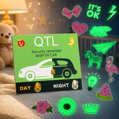 Glow in the Dark Stickers for Wall Stickers for Kids, Glow in Dark Stickers for Decor Kids Bedroom, Stocking Stuffers, 30PCS