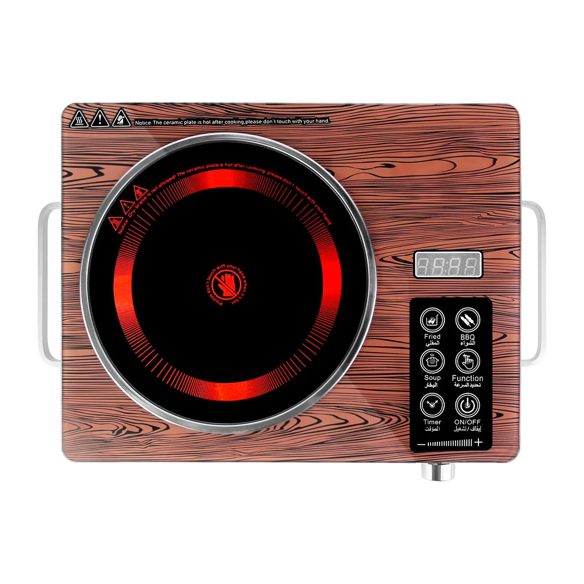 1Pc Electric Ceramic Stove Electric Cooktop Hot Plate Infrared Countertop Burner Sing Double Burner Options