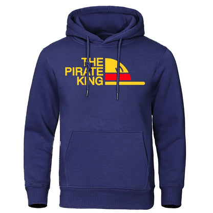 THE PIRATE KING Hoodies for Man 2019 Autumn Winter Fleece Sweatshirts Japanese Anime Men'S Hoodie Streetwear Brand Pullover