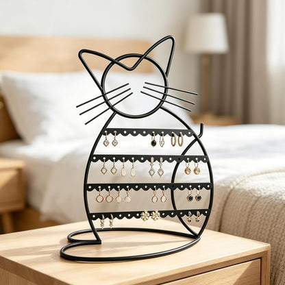 Jewelry Organizer Stand, Earring Storage for Girls
