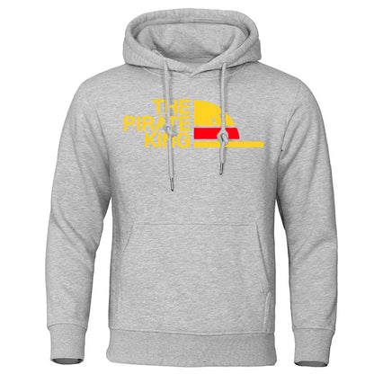 THE PIRATE KING Hoodies for Man 2019 Autumn Winter Fleece Sweatshirts Japanese Anime Men'S Hoodie Streetwear Brand Pullover
