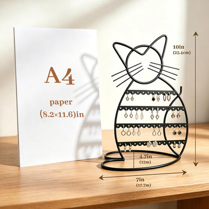 Jewelry Organizer Stand, Earring Storage for Girls
