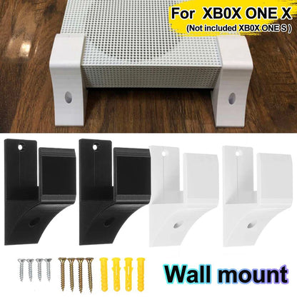 2Pcs Wall Mount Bracket for Xbox Series X Wall Holder for Xbox One Console Accessories with Screw Set for Xbox One S