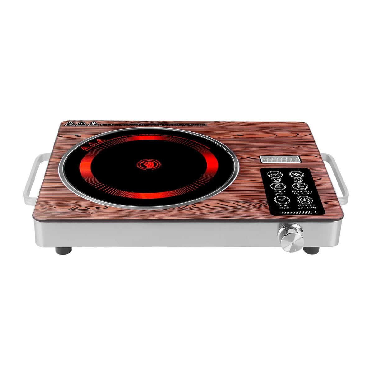 1Pc Electric Ceramic Stove Electric Cooktop Hot Plate Infrared Countertop Burner Sing Double Burner Options