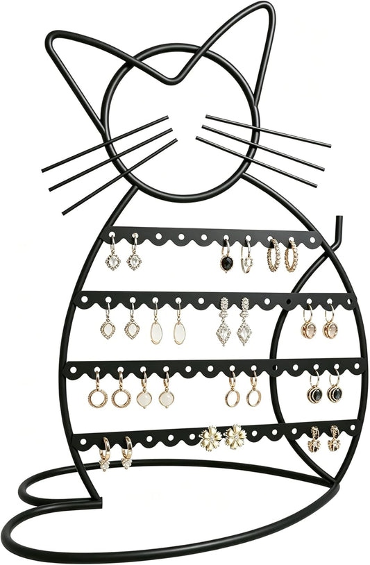 Jewelry Organizer Stand, Earring Storage for Girls