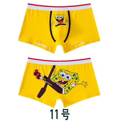 Dragon Ball Men'S Panties Anime Cartoon Cotton Boxer Underwear Boxers Fashion Knitting Flexibility Breathable Pouch Underpants