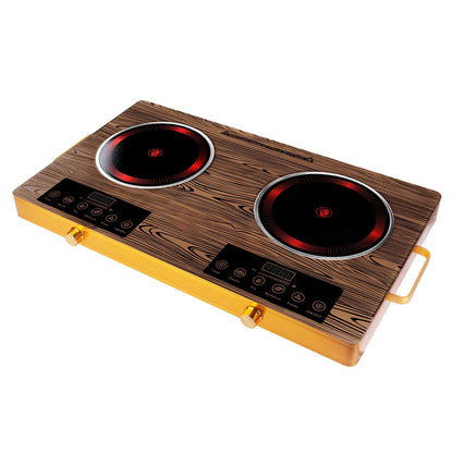 1Pc Electric Ceramic Stove Electric Cooktop Hot Plate Infrared Countertop Burner Sing Double Burner Options