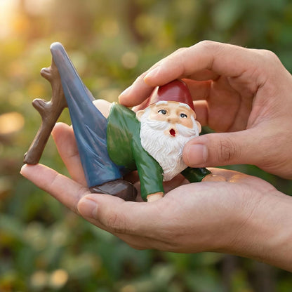 Gnome Statue Gnome Figurine Plant Pot Hugger