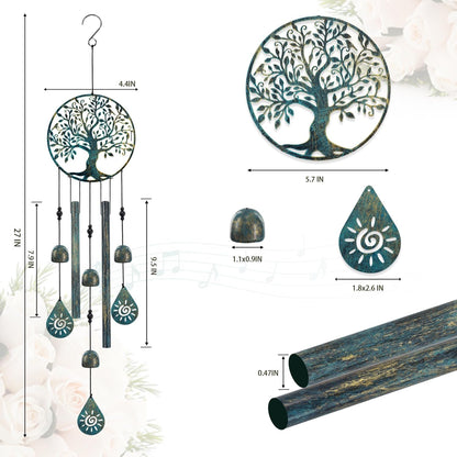 Wind Chimes for outside Tree of Life Wind Chimes