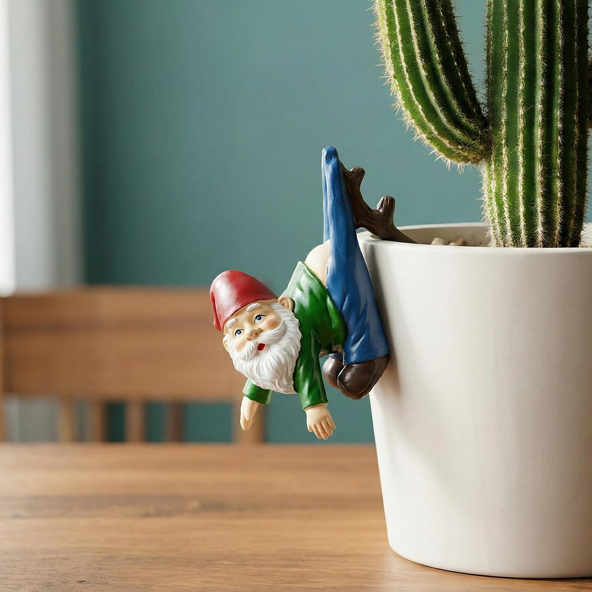 Gnome Statue Gnome Figurine Plant Pot Hugger