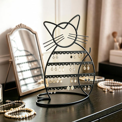 Jewelry Organizer Stand, Earring Storage for Girls